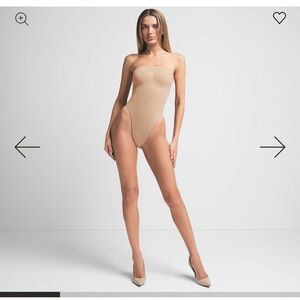 SKIMS Tan Shapewear Bodysuit